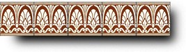 Set of 5 Aesthetic tiles ca1900 Original Majolica ideal backsplash or fu... - £56.19 GBP