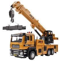 Construction vehicle Truck Mounted Crane, diecast metal alloy scale model 1/50 H - £79.13 GBP
