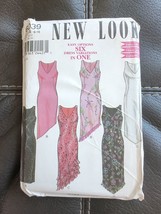 Oop New Look 6039 Misses V-Neck Dress W Shaped Hem Sewing Pattern 6-16 Uc - £7.55 GBP
