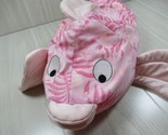 Smooshi The Unreal Pillow Microbead nylon spandex pink fish plush flower... - $31.18