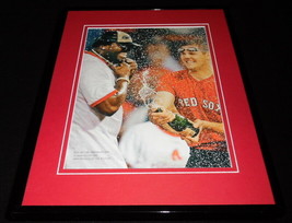 David Ortiz &amp; Papelbon Framed 11x14 Photo Display 2007 Red Sox Division Clinch - $34.64