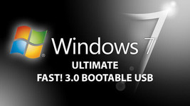 Windows 7 Ultimate FAST! Bootable Usb 3.0 Flash Drive 16GB - £11.91 GBP+