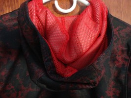 BOY/GIRL SIZE Large red/black 14/16 XERSION hooded zip up sweatshirt - £7.83 GBP