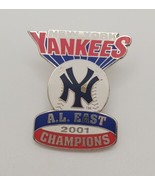 2001 East Division Champions New York Yankees American League Lapel Hat Pin - €16,90 EUR