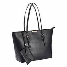 Hilary Radley Leather Jane Tote with Removable Pouch. New No Tags - £23.55 GBP