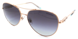 Tiffany &amp; Co Sunglasses TF 3083B 61703C 59-15-140 Rubedo / Grey Gradient Italy - £156.37 GBP