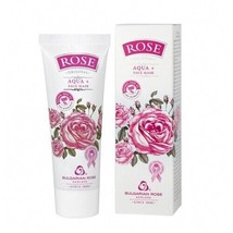 “Rose Original” 75ml Aqua+ Face Mask with Natural Bulgarian Rose Oil D-panthenol - $7.43