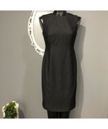 Calvin Klein Black Modern Essential Black Sleeveless Sheath Dress Womans... - £31.29 GBP