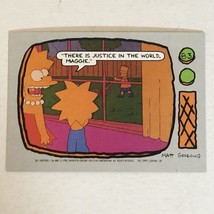 The Simpsons Trading Card 1990 #13 Bart Maggie &amp; Lisa Simpson - £1.55 GBP