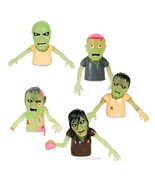 5 lot Finger Glow Zombies Undead Monsters Puppet Rubber -  Novelty Fun G... - $257.00 MXN