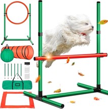 Dog Agility Training Kit Dog Sports Outdoor Games Obstacle Course | Tunn... - £56.36 GBP