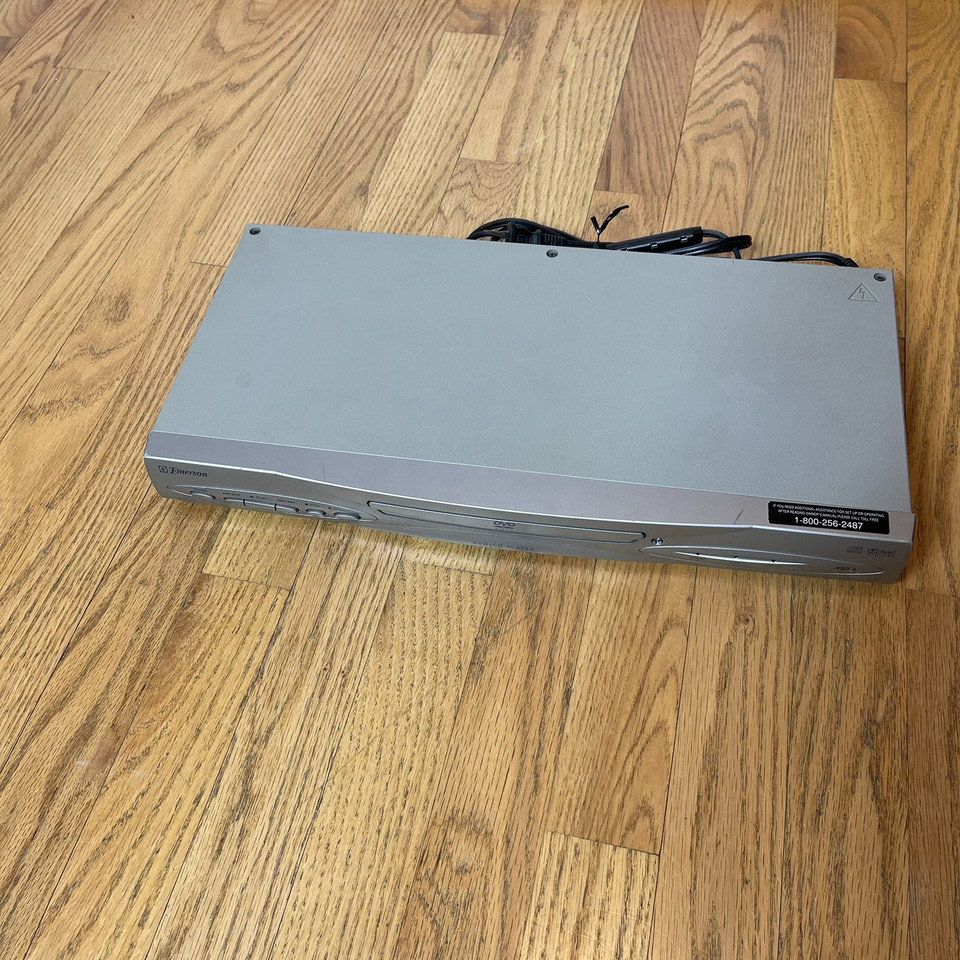 Emerson EWD7004 Dolby Digital DVD CD MP3 Player No Remote Tested Works Good - $7.19