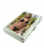 Polish Pin Up Girls D9 100's Size Cigarette Case with Built in Lighter W... - $21.73