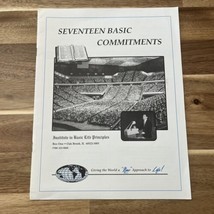 Seventeen Basic Commitments Institute of Basic Life Principles Supplemen... - $262.25 MXN