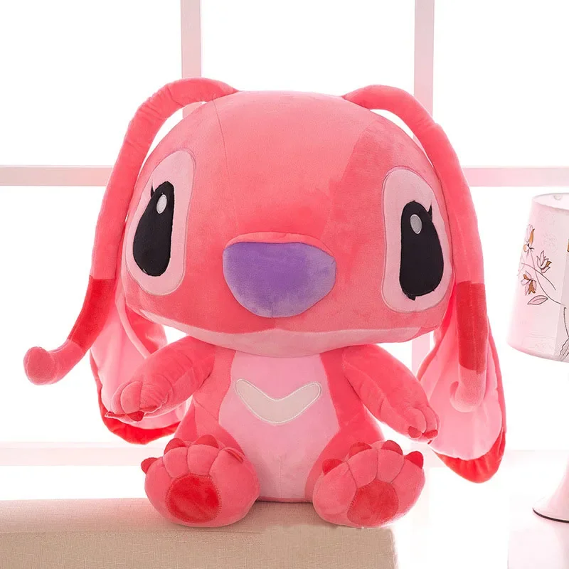 Tujuh Best 60CM Pink Kawaii Stitch Long Ears Plush | Perfect Gift for Al... - $39.00