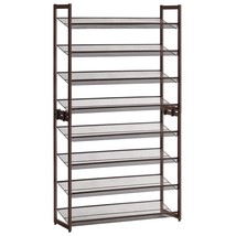 Shoe Rack, 8-Tier Shoe Organizer, Metal Shoe Storage For Garage, Entryway, Set O - £105.37 GBP