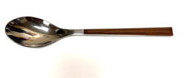 Dansk Wood and Stainless Silverware Table Spoon 8 1/4 inch Light Wear - $9.90