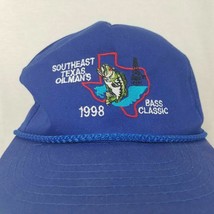 Southeast Texas Oilman 1998 Bass Classic Adjustable Blue Hat Baseball Cap - £8.22 GBP