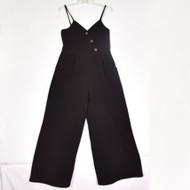 Caution to the Wind Sleeveless Jumpsuit Black Size Small - £15.37 GBP