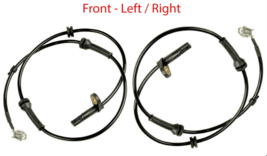 2 ABS Speed Sensor Front Left &amp; Right Fits: Infinit FX35 FX45 2003-2008 - £16.85 GBP