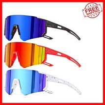 3-Pack Kids Polarized Sunglasses in Red, Blue &amp; Whiteblue - Sun Safety f... - $39.76