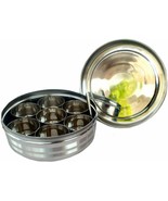 Stainless Steel Indian Food Grade Spice Box, Container rack Box Size -8 ... - $692.52 MXN