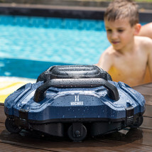 Cordless Robotic Pool Vacuum Cleaner Automatic Intelligent Navigation Self-Park - £133.74 GBP