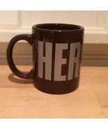 New Hersheys Chocolate Brown Wraparound Logo Coffee Mug - Candy Bar Wrapper - £11.20 GBP