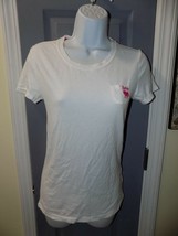 Aeropostale White Pocket T-shirt Size M Women&#39;s NEW - £15.75 GBP