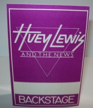 Huey Lewis And The News Backstage Pass Fore Original 1984 Tour Gift For Fans - £15.56 GBP