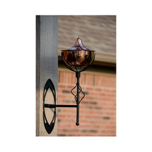 Maui Grande Sconce Aluminum Patio Torch Smooth Copper - $218.89