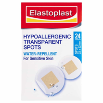Elastoplast Hypoallergenic Transparent Spots Water-Repellent 24 Pack - £53.09 GBP