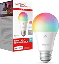Set of 2 Sengled  Multicolor Smart A19 9w LED 60W Bulb Bluetooth Wifi Alexa NEW - £15.21 GBP