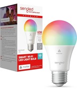 Set of 2 Sengled  Multicolor Smart A19 9w LED 60W Bulb Bluetooth Wifi Al... - £15.21 GBP