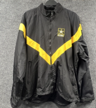VTG U.S. Army Physical Fitness Uniform Unisex Jacket LARGE Full Front Zip Nylon - £25.24 GBP