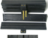 6pc Aurora T-Jet Slot Car 9&quot; TERMINAL SINGLE LANE STRAIGHT Magnetic! TRA... - $23.99