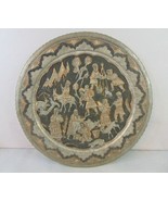 Vintage Antique Decorative Middle Eastern Copper Tray - €214,93 EUR