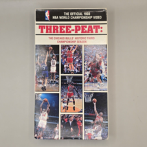 1993 Chicago Bulls Three- Peat NBA Championship VHS Video - £8.01 GBP