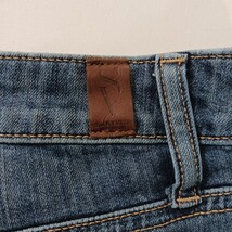 Simply Vera Verawang RN#73277 Women's Blue Zipper Accents Denim Skirt Size 10 image 8