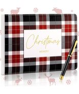 Frienda Leather Christmas Memory Book Scrapbook Album 9x6 White 144 Pages - $237.95 MXN