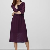 Aritzia Babaton Pieter Pleated Midi Dress Women Size XXS - $93.49