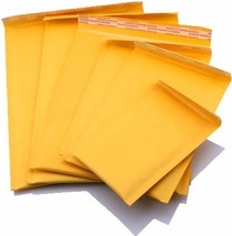 100 #5 10.5X16 Kraft Bubble Mailers Padded Envelopes Envelope 10.5"X16" - £61.98 GBP
