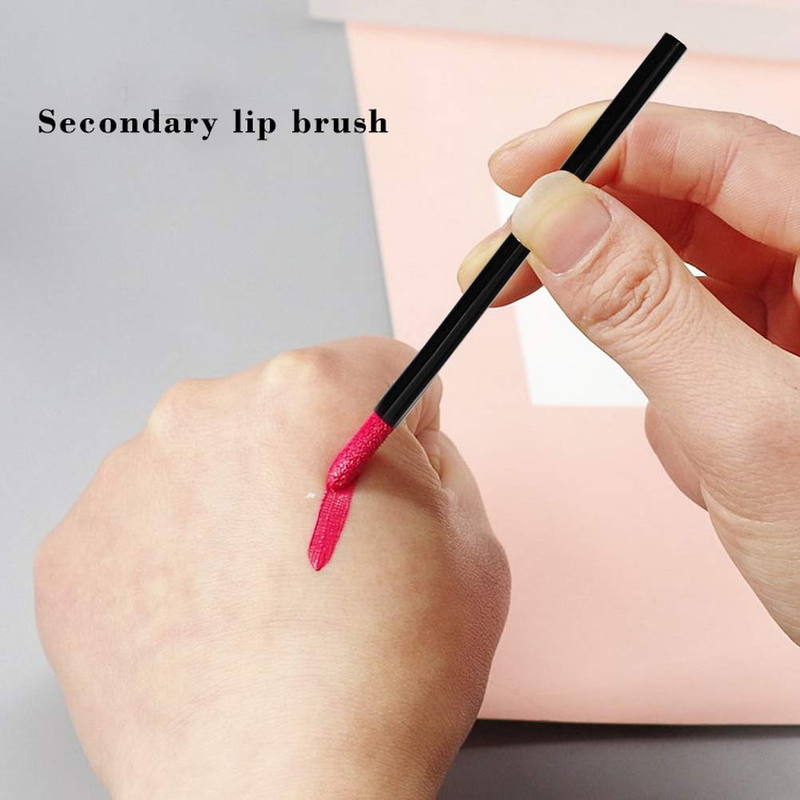 Pimoys Lip Brushes, 200Pcs/Set Disposable Lip Brushes Make up Brush Lipstick Lip Item image 5