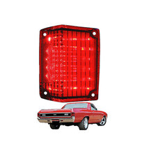 70 71 72 Chevy El Camino Red LED LH Driver Side Tail Brake Signal Light Lens - £35.14 GBP