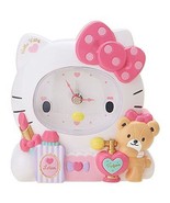 Hello Kitty Decorative Clock SANRIO JAPAN Limited Rare Gift Cute - £50.39 GBP