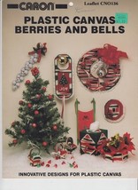 Plastic Canvas Berries and Bells Caron CN0136 6 Designs - $75.26 MXN
