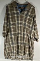 Vintage Bugle Boy Company Men&#39;s Size XXL Polo Shirt Multicolor Geometric... - £14.00 GBP