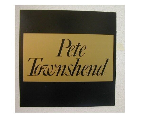 Pete Townshend Póster Plano De The Who Iron Man - $4.46