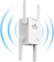 WiFi Extender Internet Signal Booster and Amplifier up to 8500 sq.ft Long Range  - £23.94 GBP