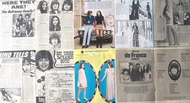 THE DEFRANCO FAMILY ~ 20 Vintage Color, B&amp;W ARTICLES fm 1972-1975 ~ B1 C... - £5.95 GBP
